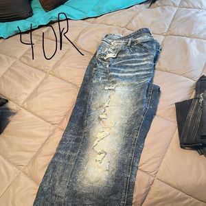 Blue stone was Jeans